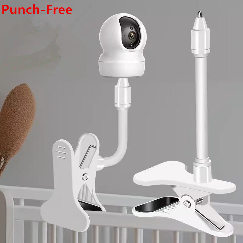 Webcam Stand Clip - Protable Flexible Camera Clamp Mount Baby