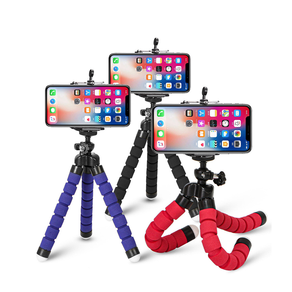 Webcam Stand Clip - Mini Universal Photography Octopus Tripod Monopod