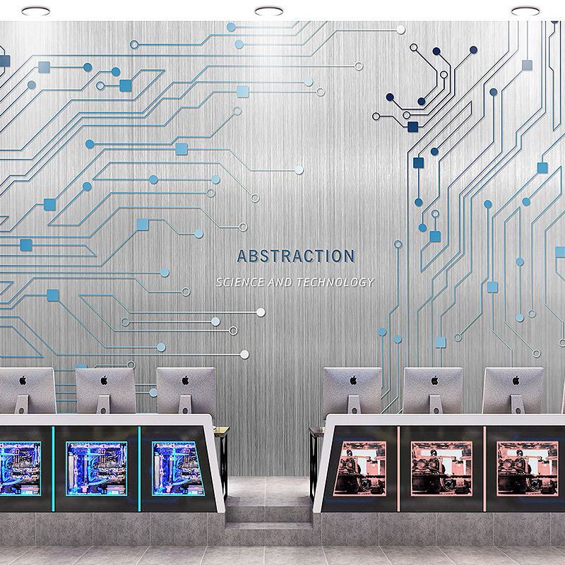 Office Technology Administration - Customized products 3D Industrial style metal
