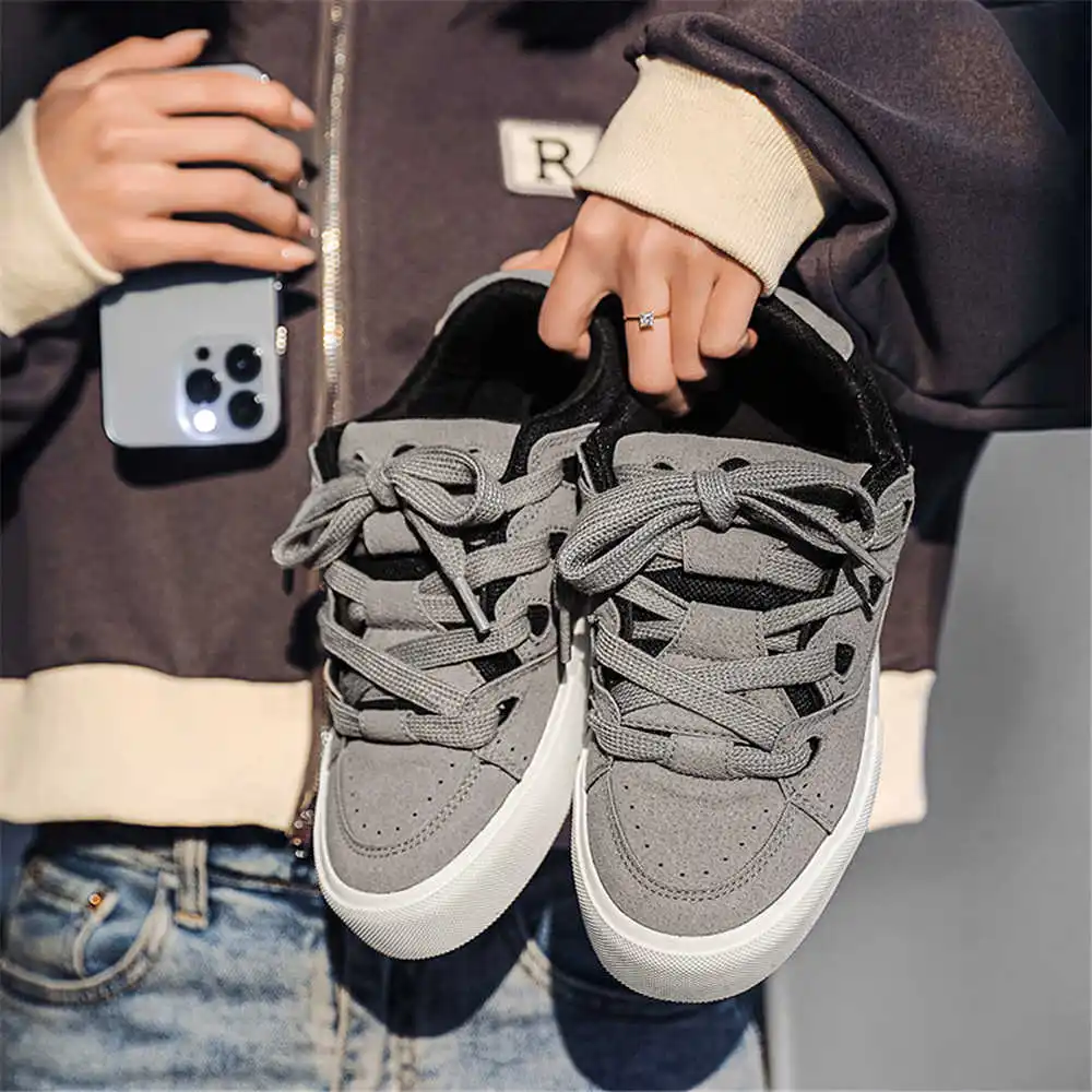 Tech Office Wear Men - With Lacing Hiphop Women's School Shoes