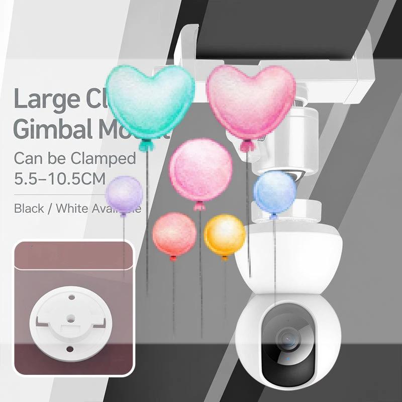 1Set 360° Rotation No Punching - Webcam Stand Clip review and price
