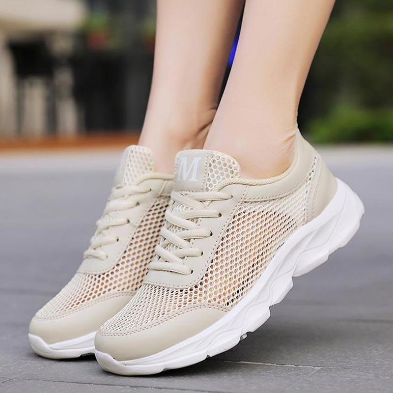Summer Breathable Sneakers Wom - Tech Office Pictures review and price