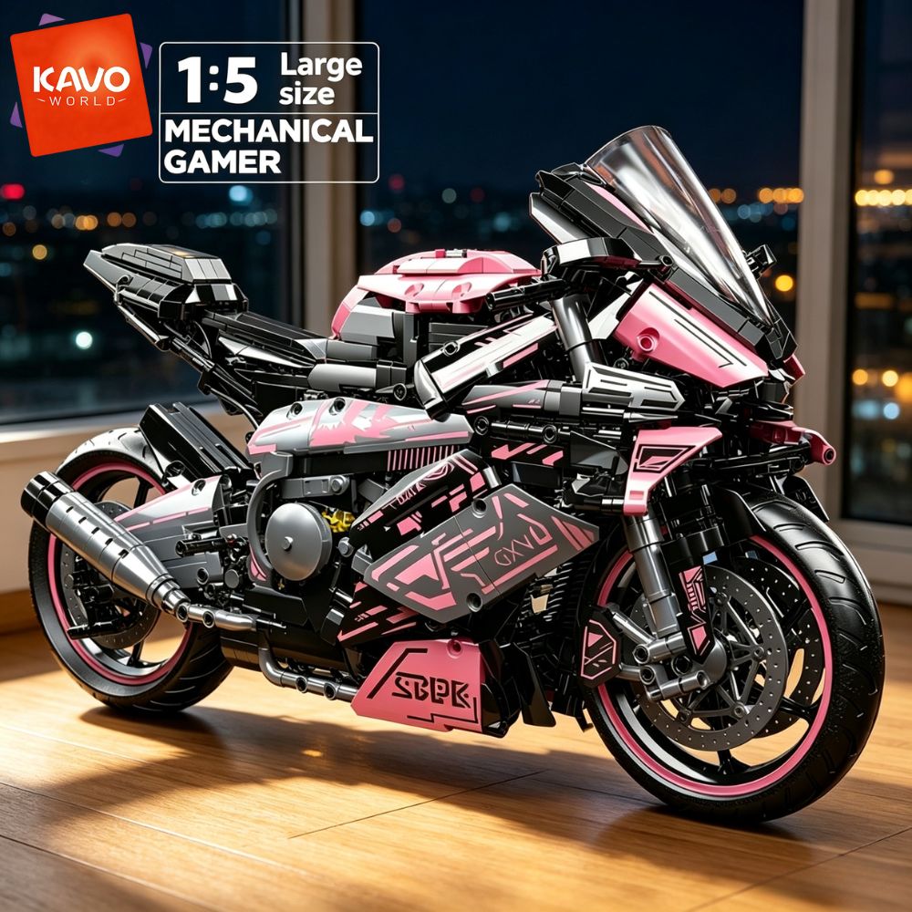 KAVOWORLD 1:5 Large Scale Moto - Office Tech Certification review and price